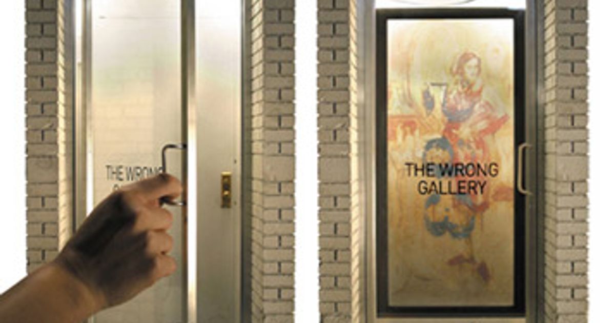 ロッキンジェリービーン　 "WRONG GALLERY ART SHOW" The 1:6 scale Wrong Gallery - Announcements - e-flux