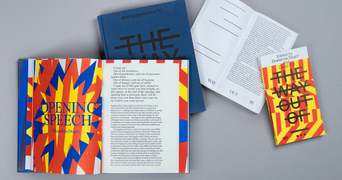 Catalogue and reader for 54th edition, The Way Out - Announcements - e-flux
