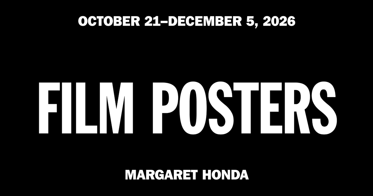 Image accompanying source report: Margaret Honda Takes Vancouver Residency With 'Film Posters' Solo and Color Correction Screening